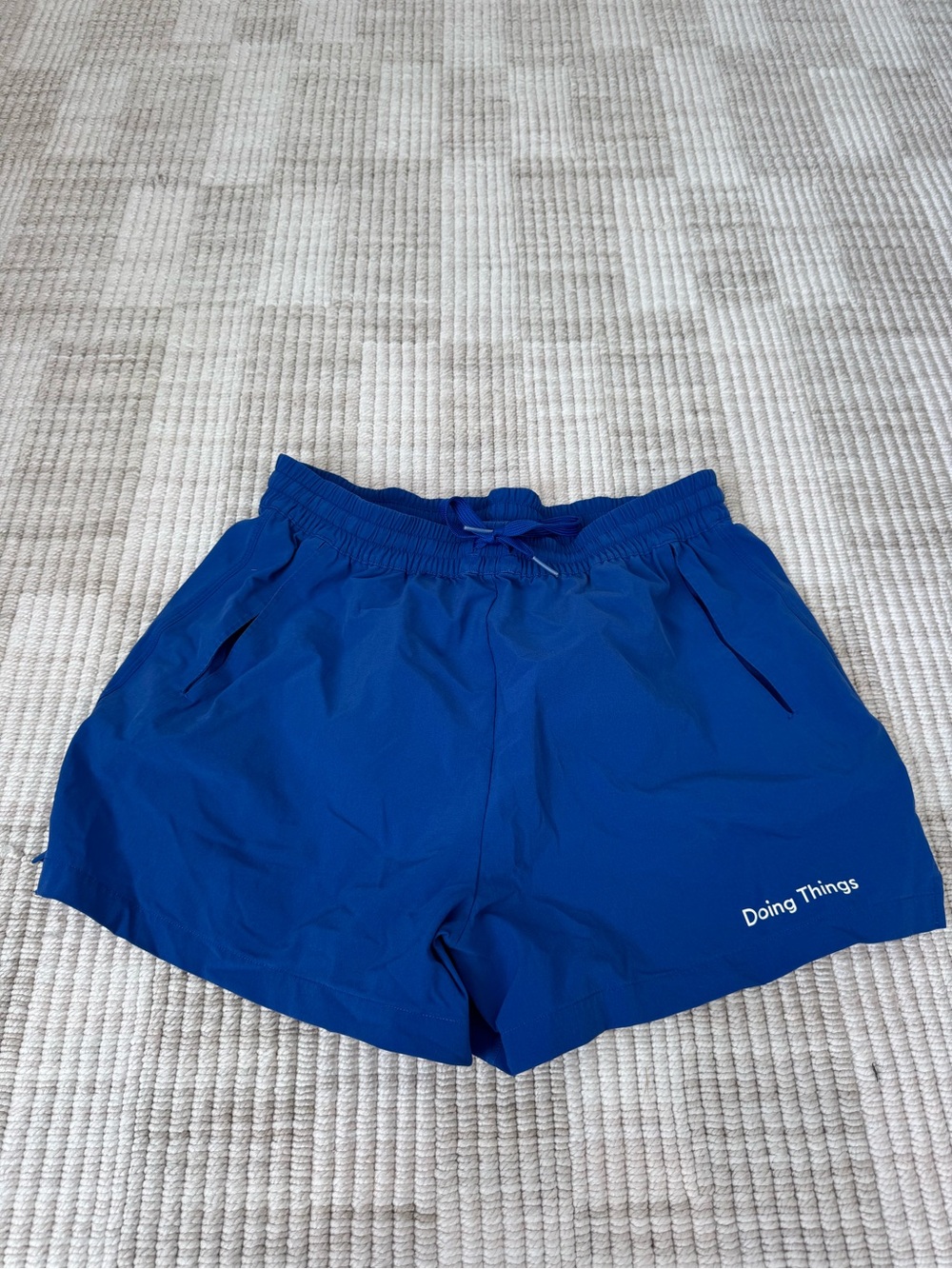 Outdoor Voices Royal Blue Running Shorts